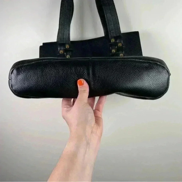 Bodhi‎ Black Pebbled Leather Tote Bag - Picture 5 of 8